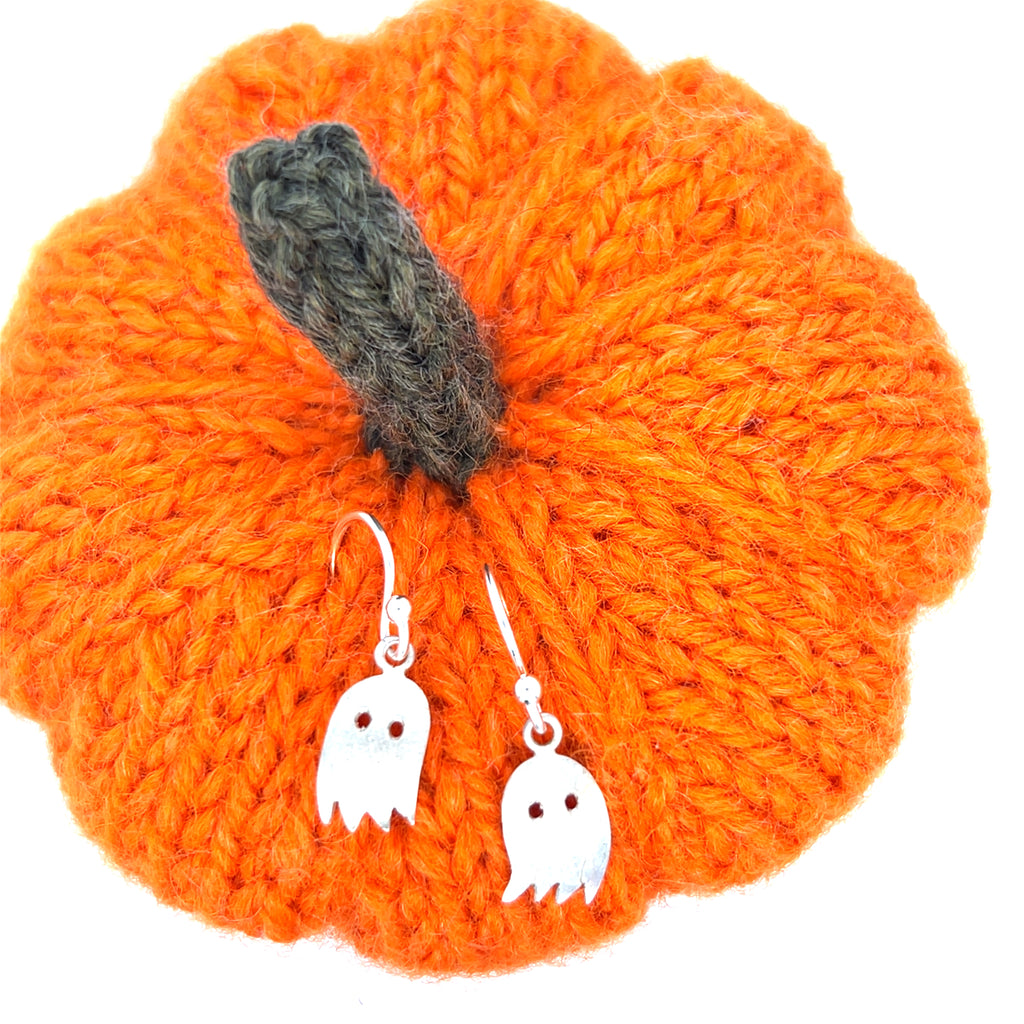 Silver Ghost Earrings