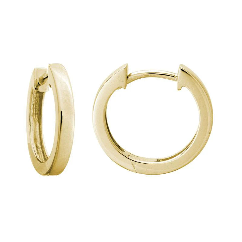 14kt Petite Gold Huggie