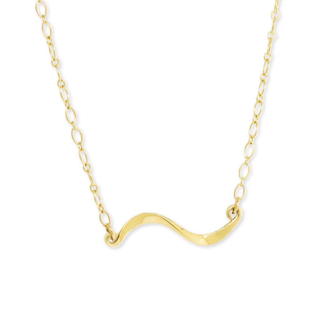 14kt Gentle Wave Necklace