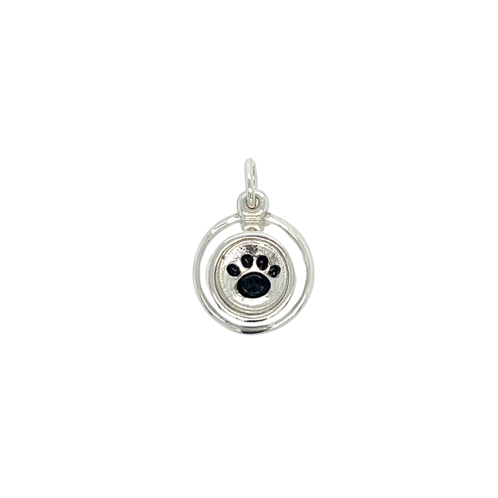 Sterling Silver Dog Bowl Charm
