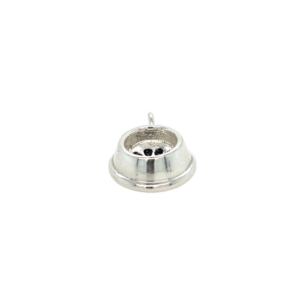 Sterling Silver Dog Bowl Charm