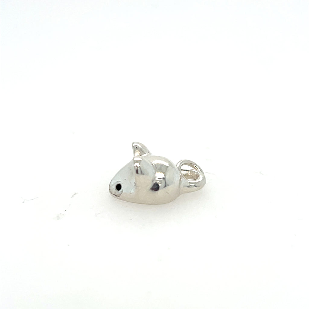 Sterling Silver Mouse Charm